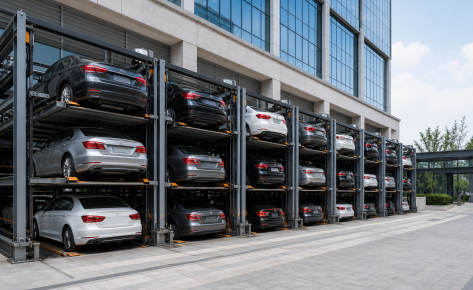 Business Park Puzzle Parking Upgrade