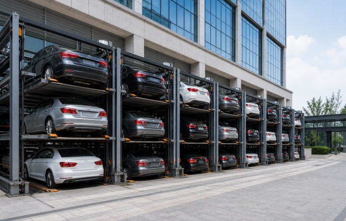 Business Park Puzzle Parking Upgrade